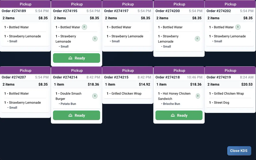 TABL food truck POS kitchen display system thumbnail